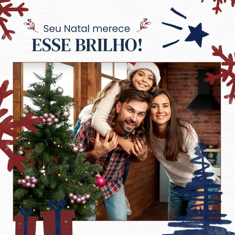 Pronta para receber a sua decoração